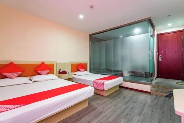 Room - OYO Mushi Hotel (Zhenjiang Babai Ban Suning Square) (Zhenjiang)