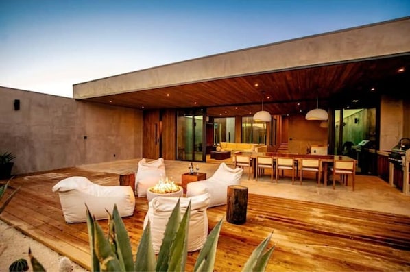 Restaurante al aire libre