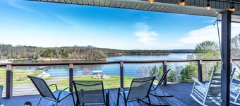 Spectacular views and location on Tim's Ford Lake!