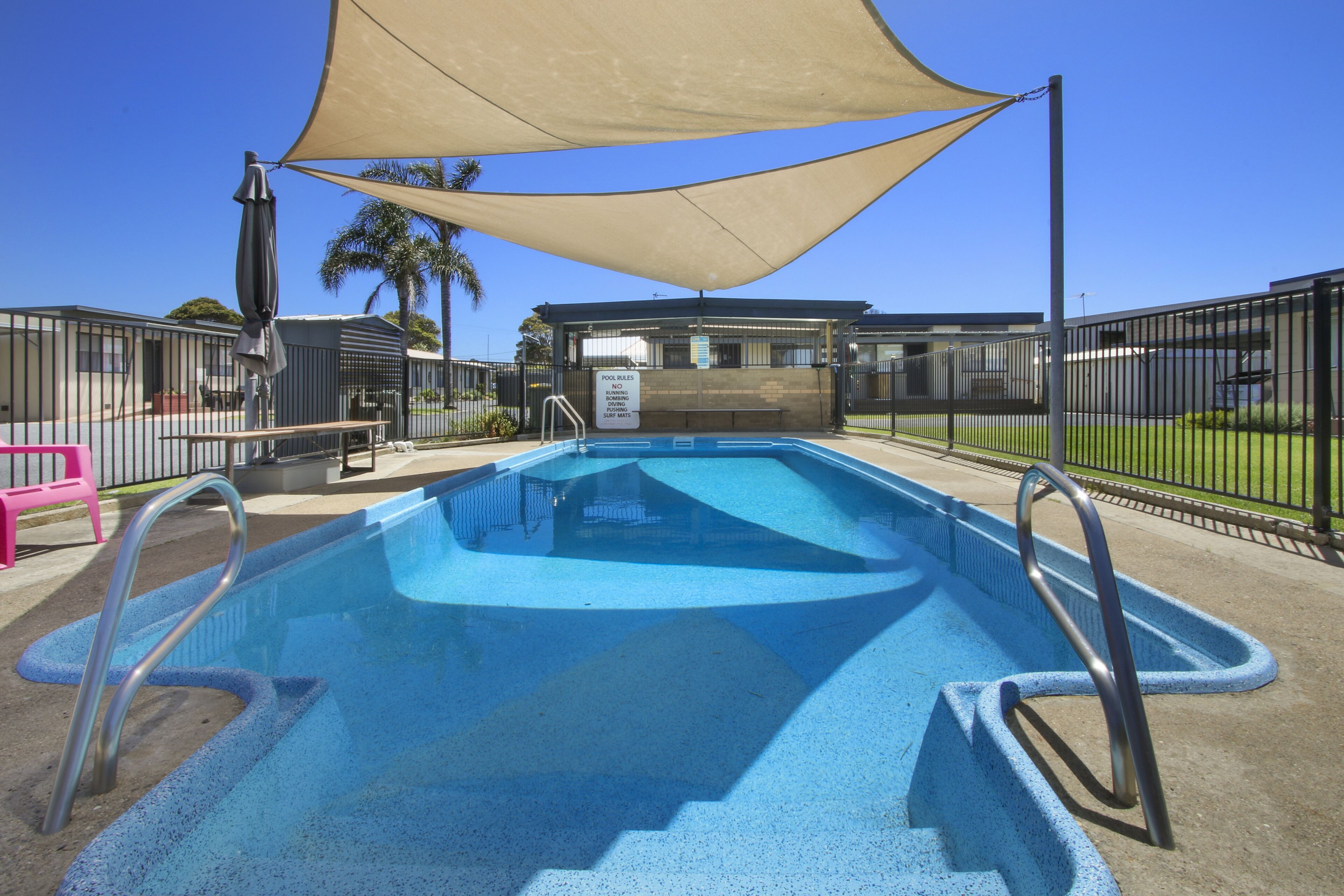 Alberca al aire libre 