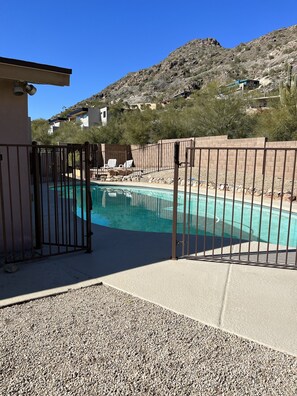 Alberca al aire libre