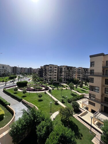 Elegant hotel apartment in madinaty garden view