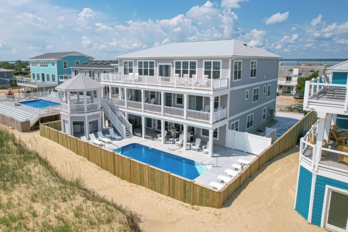 Dolphin Watch | Oceanfront | Private Pool, Hot Tub, Dog Friendly