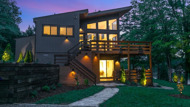 Exterior - "The Modern Treehouse" on Hyco Lake, NC (Semora)