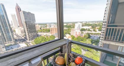 FIFA 1BR Dtwn ATL-Skyline Balcony | 1mi to Stadium