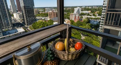 FIFA 1BR Dtwn ATL-Skyline Balcony | 1mi to Stadium