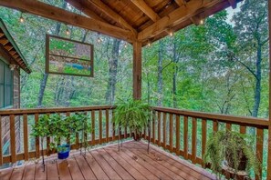 Property grounds - Relaxing Helen, Ga Cabin Min from Helen, Sleeps 12 with Hot Tub & Firepit! 
     (Sautee Nacoochee)