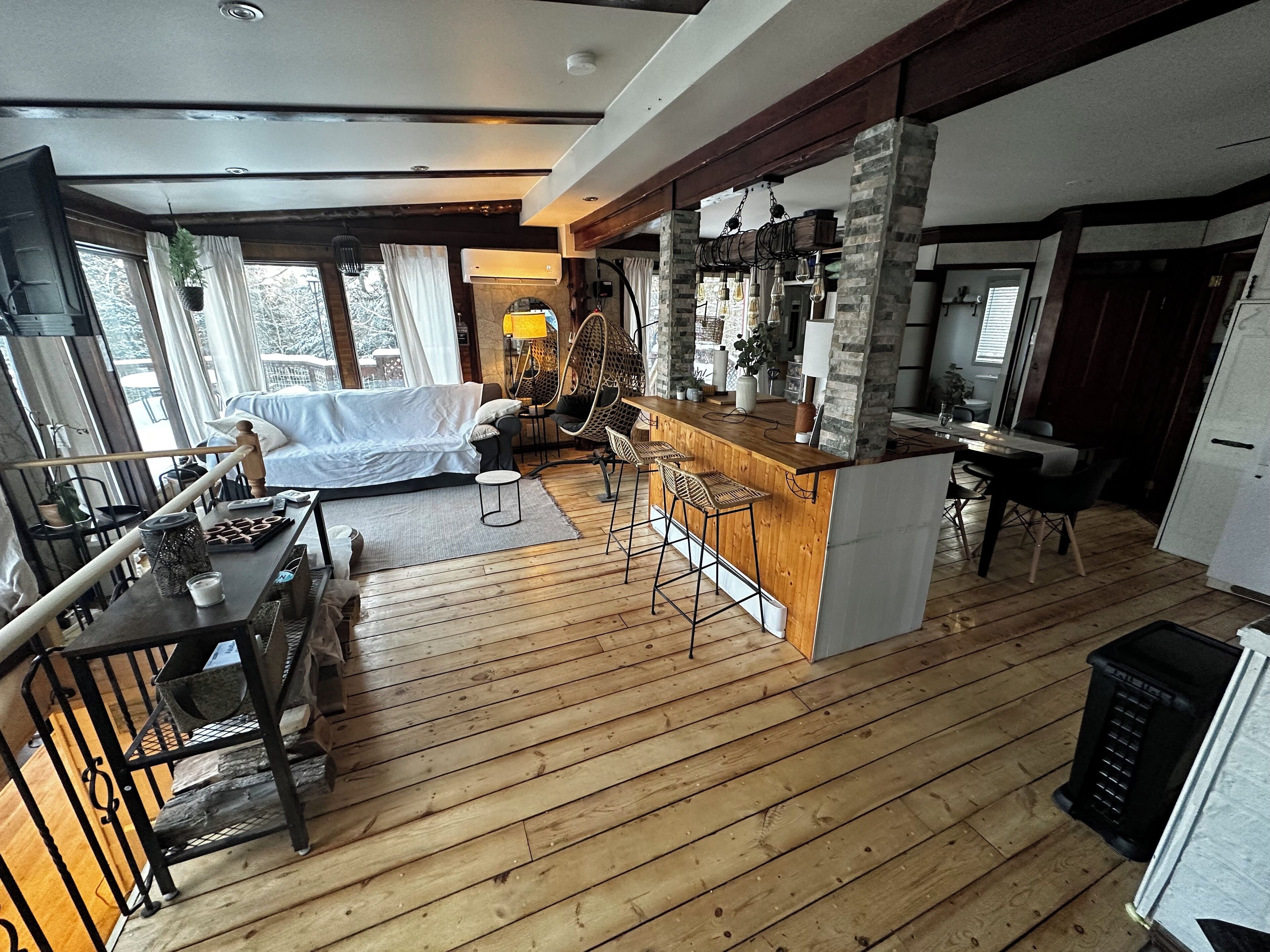 2 Schlafzimmer, Schreibtisch, Bügeleisen/Bügelbrett, kostenloses WLAN