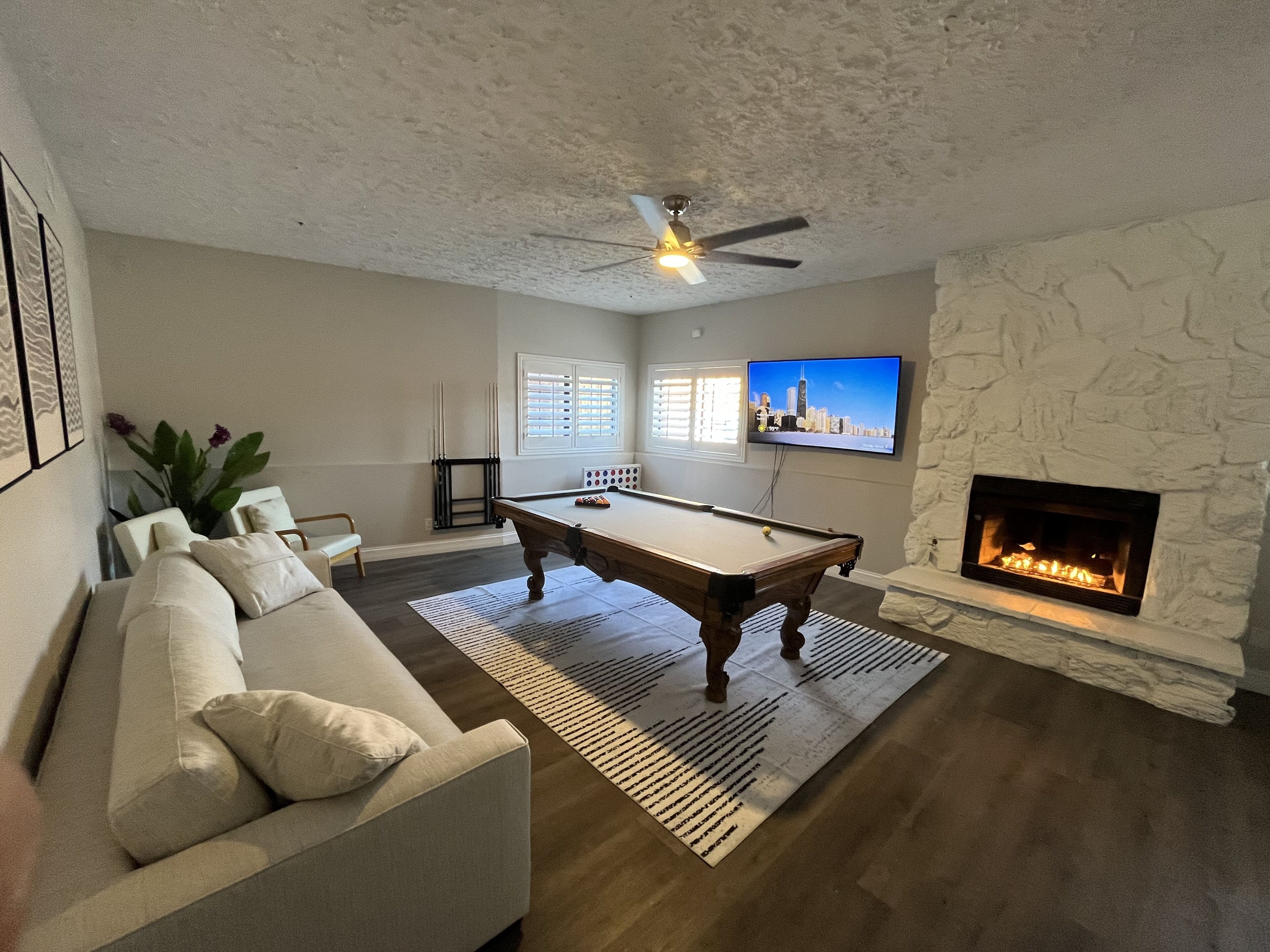 Newly Renovated Spa Inspired Home Away from Home, with steam room and hot tub. 