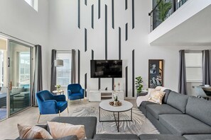 Smart TV, video games, foosball