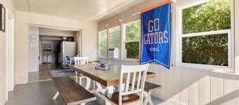 Cozy Gator Home w/ Workspace | Steps to Stadium