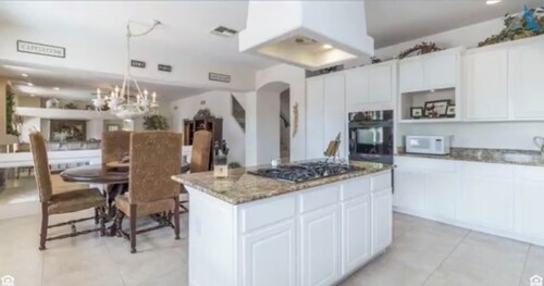 Beautiful 5 bedroom home located in a gated community.