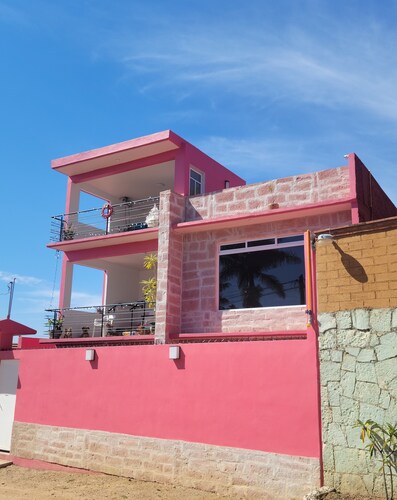 Modern House, Upscale Mexican neighborhood.