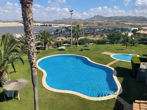 Pool - Cuatro Plumas Apart -3 beds en Puerto de Mazarron (Puerto De Mazarron)