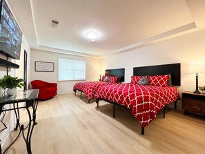 5 عدّة غرف نوم ومكتب ومكواة/لوح كي وواي فاي مجانًا