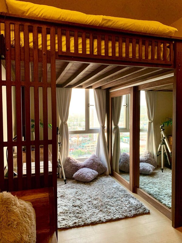 1 غرفة نوم وخدمة الإنترنت