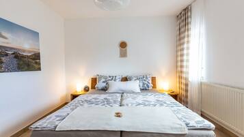 2 soveværelser, gratis Wi-Fi, sengetøj