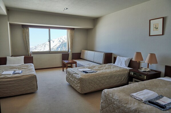 Standard Triple Room | In-room safe, desk, blackout drapes, free WiFi