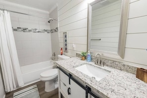 Shower, hair dryer