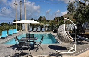 Outdoor pool - Countryside Villa With Private Pool (Altavilla Milicia)