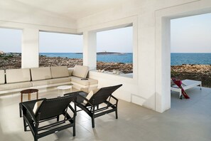 Villa, 3 Bedrooms, Refrigerator | Property grounds - Villa Capo Passero is an Exclusive Villa With Swimming Pool (Noto)