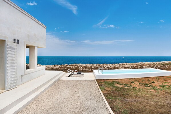 Villa, 3 Bedrooms, Refrigerator | Property grounds - Villa Capo Passero is an Exclusive Villa With Swimming Pool (Noto)