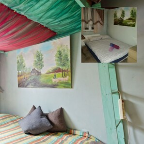 ห้องพักรวม, 1 ห้องนอน, วิวสวน | 1 ห้องนอน