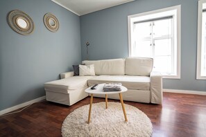 公寓, 2 間臥室, 吸煙房, 城市景觀 | 起居區