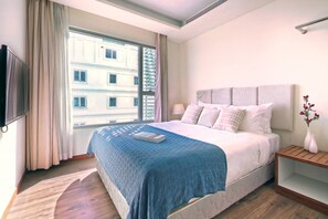 Apartament, 2 dormitoris, balcó, vistes a la ciutat | 2 dormitoris 