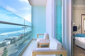 Apartment, 2 Schlafzimmer, Balkon, Stadtblick | Unterkunftsgelände