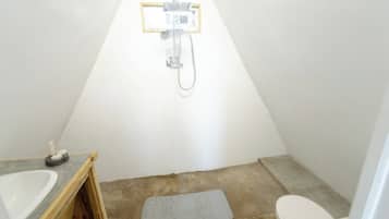 Villa, 1 Bedroom, Smoking, Private Pool | Bathroom shower