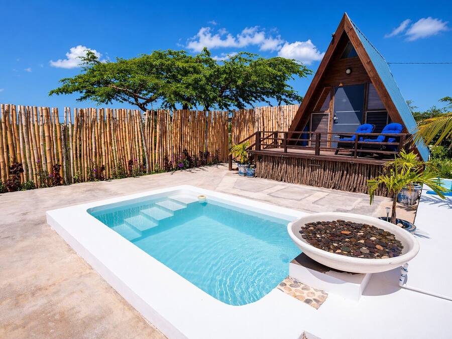 فيلا - غرفة نوم واحدة - للمدخنين - بمسبح خاص | حمام سباحة | حمّام سباحة خارجي