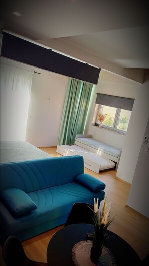 Casa, 1 habitación, balcón, vistas al jardín | 1 dormitorio