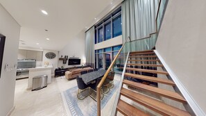 House, 4 Bedrooms, Accessible, Balcony | Interior - 4 Maid Penthouse Panoramic Views in Dubai Creek Harbour (Dubai)