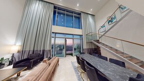 House, 4 Bedrooms, Accessible, Balcony | Interior - 4 Maid Penthouse Panoramic Views in Dubai Creek Harbour (Dubai)