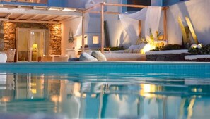 Villa, 5 Bedrooms, Balcony | Pool - Amazing Sea View Villa Nymph By Calypso Sunset (Mykonos)