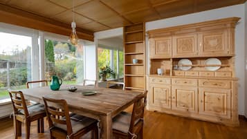 Apartment, 3 Schlafzimmer, Raucher, Terrasse | Esszimmer