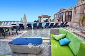 Villa, 6 Bedrooms, Smoking, Private Pool | Outdoor dining