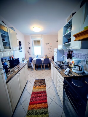 Appartement, 1 slaapkamer, terras, uitzicht op stad | Interieur
