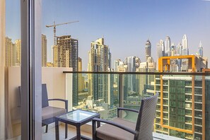 Apartment, 1 Schlafzimmer, barrierefrei | Balkon