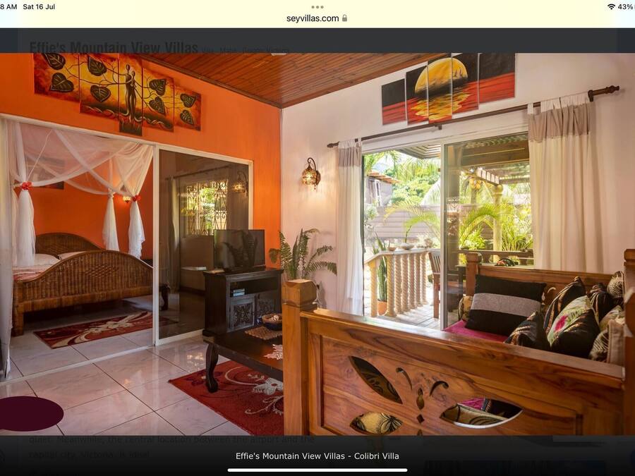 Habitación, 2 habitaciones, fumadores, vistas al jardín | Sala de estar