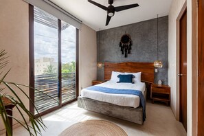 Apartment, 2 Bedrooms, Balcony | 2 bedrooms - Magical Ph In Town Wprivate Rooftop Glass Tub (Tulum)