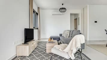 Appartement, 1 slaapkamer, balkon, uitzicht op de stad | Kamervoorziening
