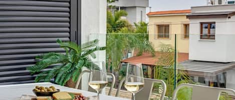 Apartment, 1 Schlafzimmer, Balkon, Stadtblick | Aussenbereich