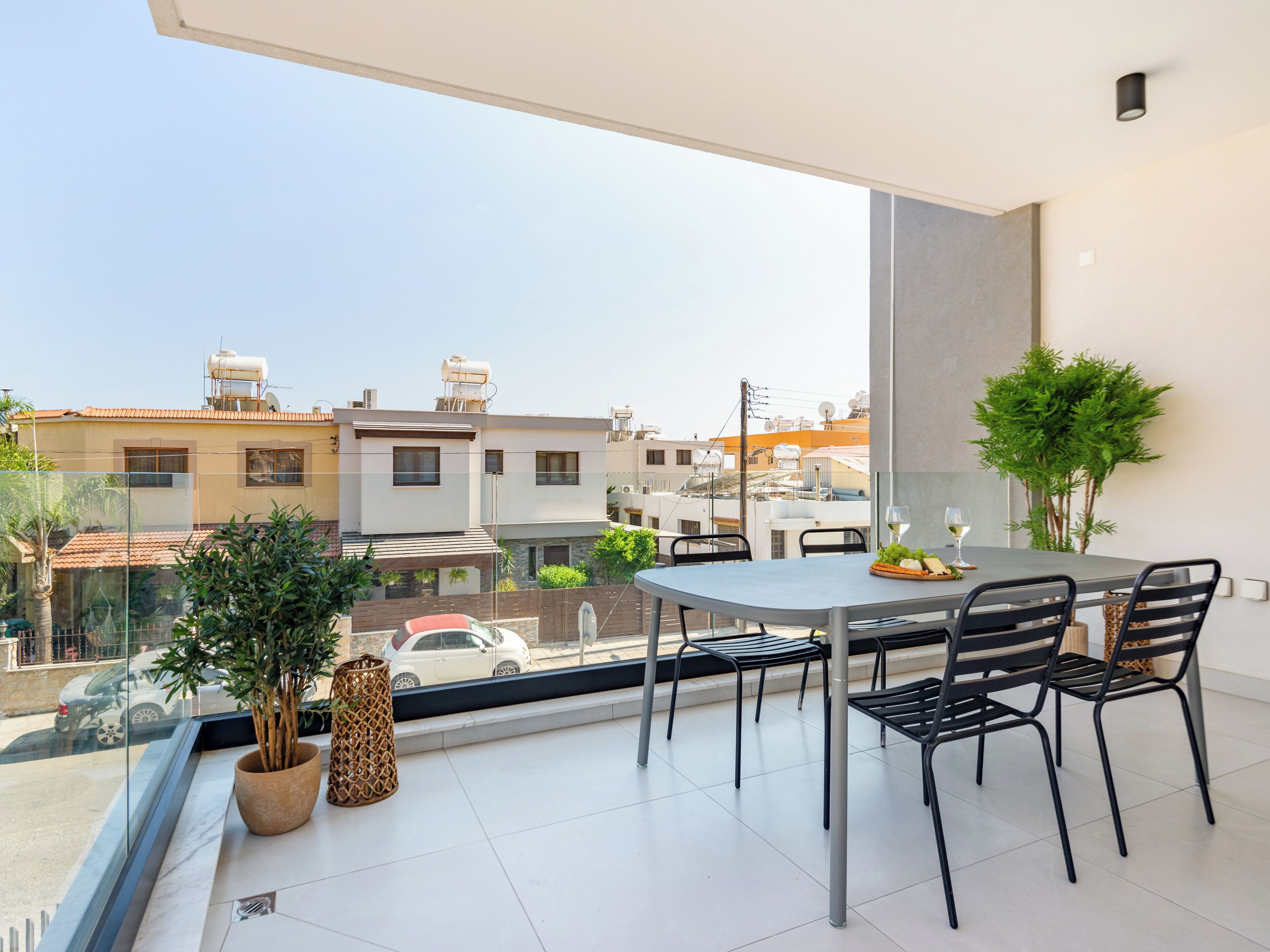 Apartamento, 2 habitaciones, balcón, vistas a la ciudad | Balcón