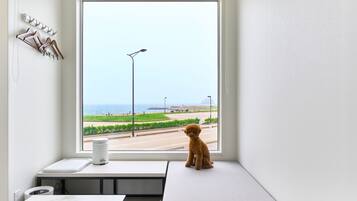 Quarto standard, vista para o oceano | Edredons de pluma, cofres nos quartos, cortinas blackout