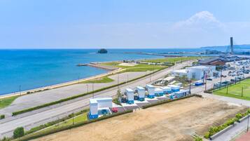 Façade de l’hébergement