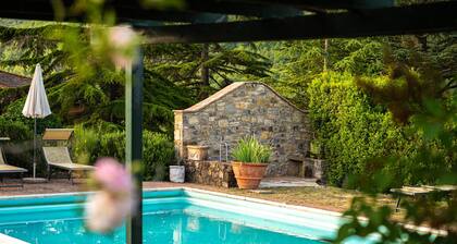 Private villa in Chianti with swimming pool surrounded by nature