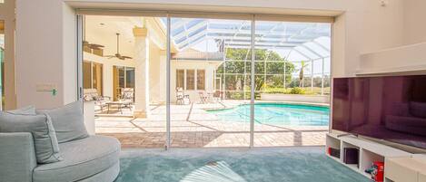 Opvarmet pool