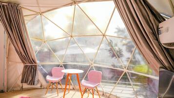 Geodesic Dome | Minibar, free WiFi, bed sheets